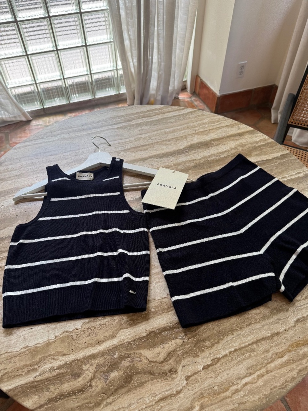 ADANOLA Tank and shorts